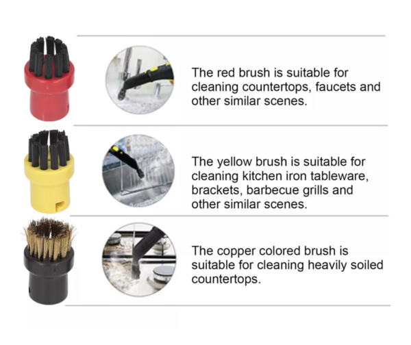 Kit De Brosse Rondes Pour SC Vapeur – Image 3